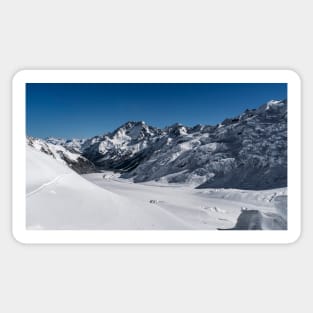 Aoraki/Mt Cook from Tasman Glacier Sticker